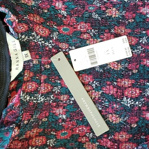 NWT Anthropologie Ranna Gill Katya Ruffled Mini Dress - Picture 12 of 12